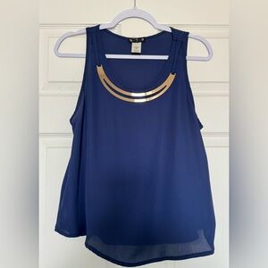 Brand 5 7 9 color navy blue size M